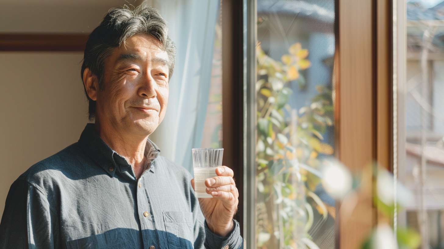 ファスティングをして寝起きが爽快なイメージ