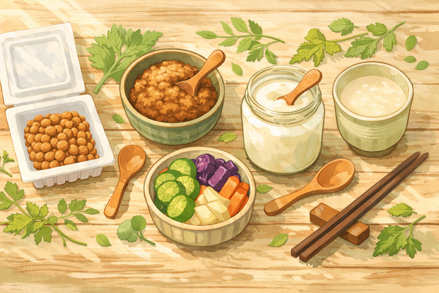 腸内環境を整える食べ物・食事法