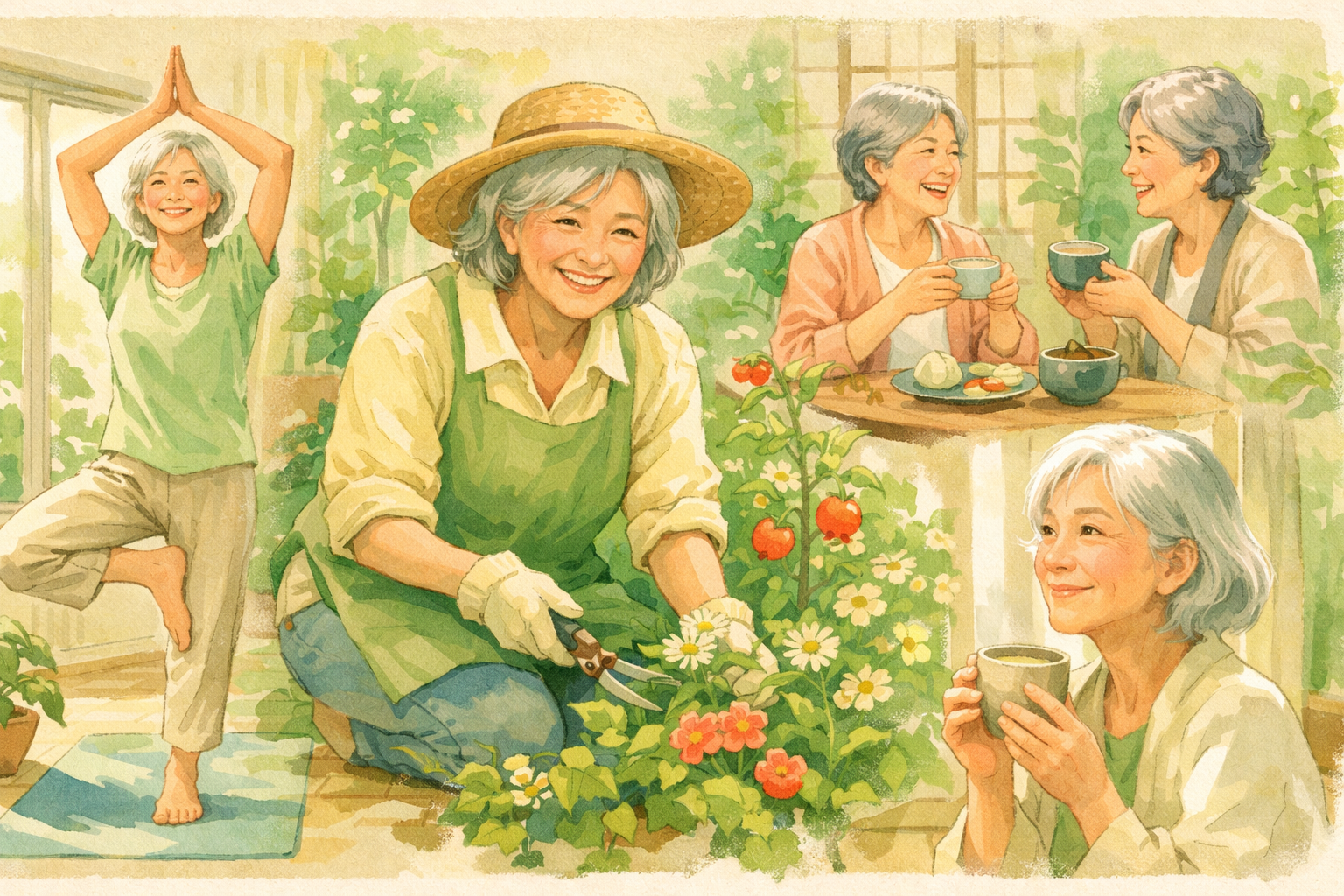 生き生きとした毎日