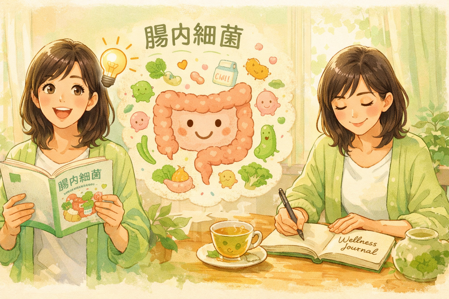 腸活を始める女性