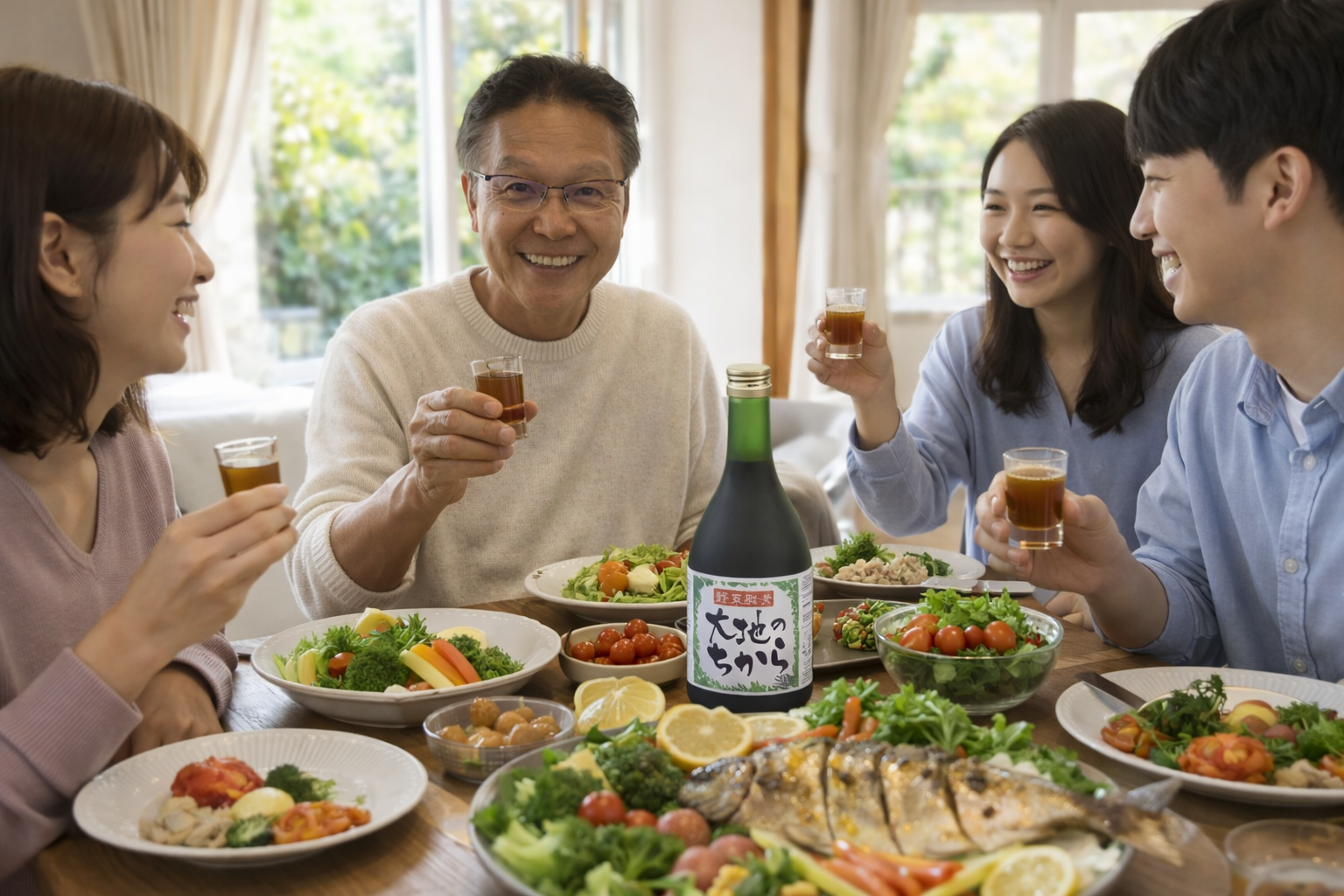 大地のちからと菊地代表
